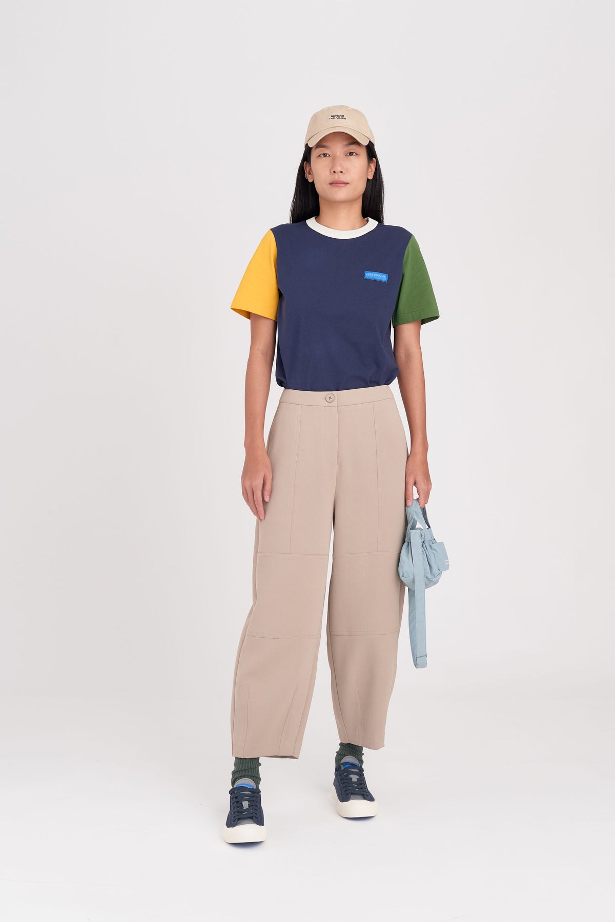 Navy Colourblock