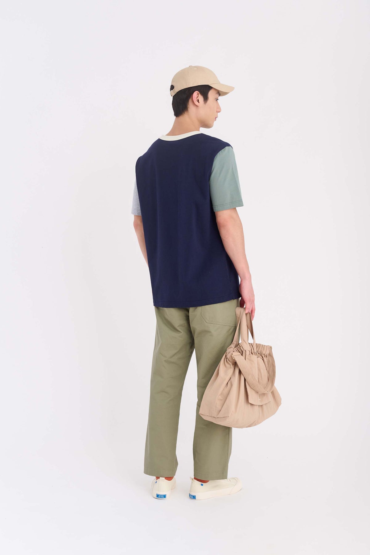 Navy Colourblock