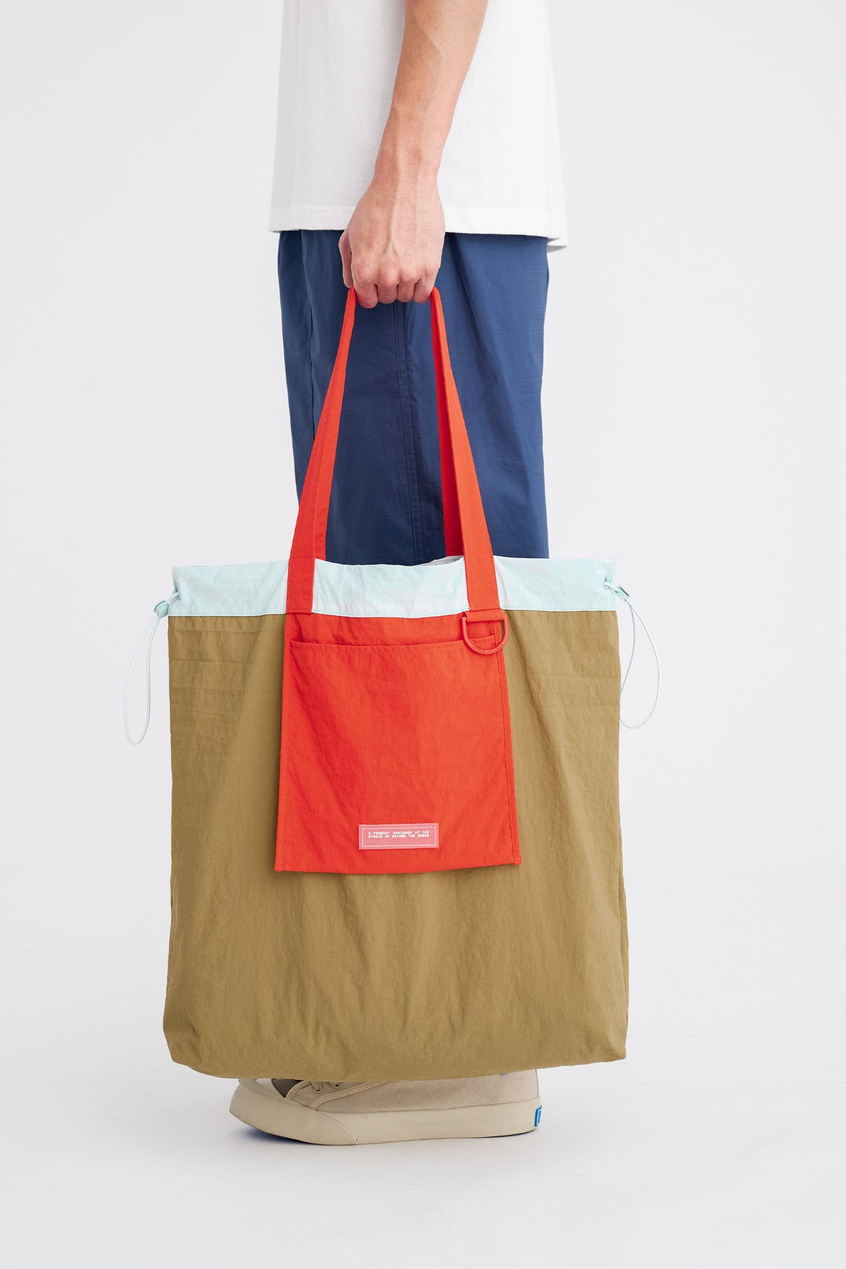 Khaki Colourblock