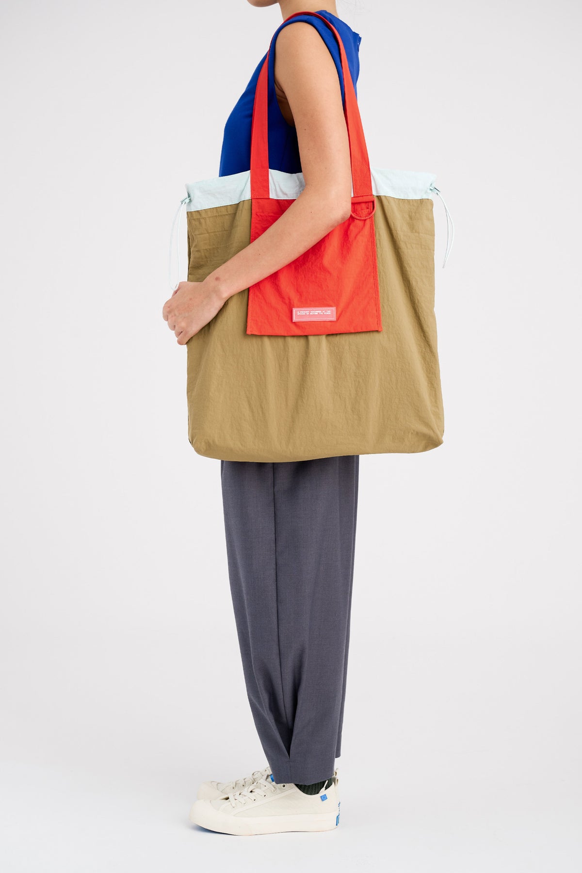 Khaki Colourblock