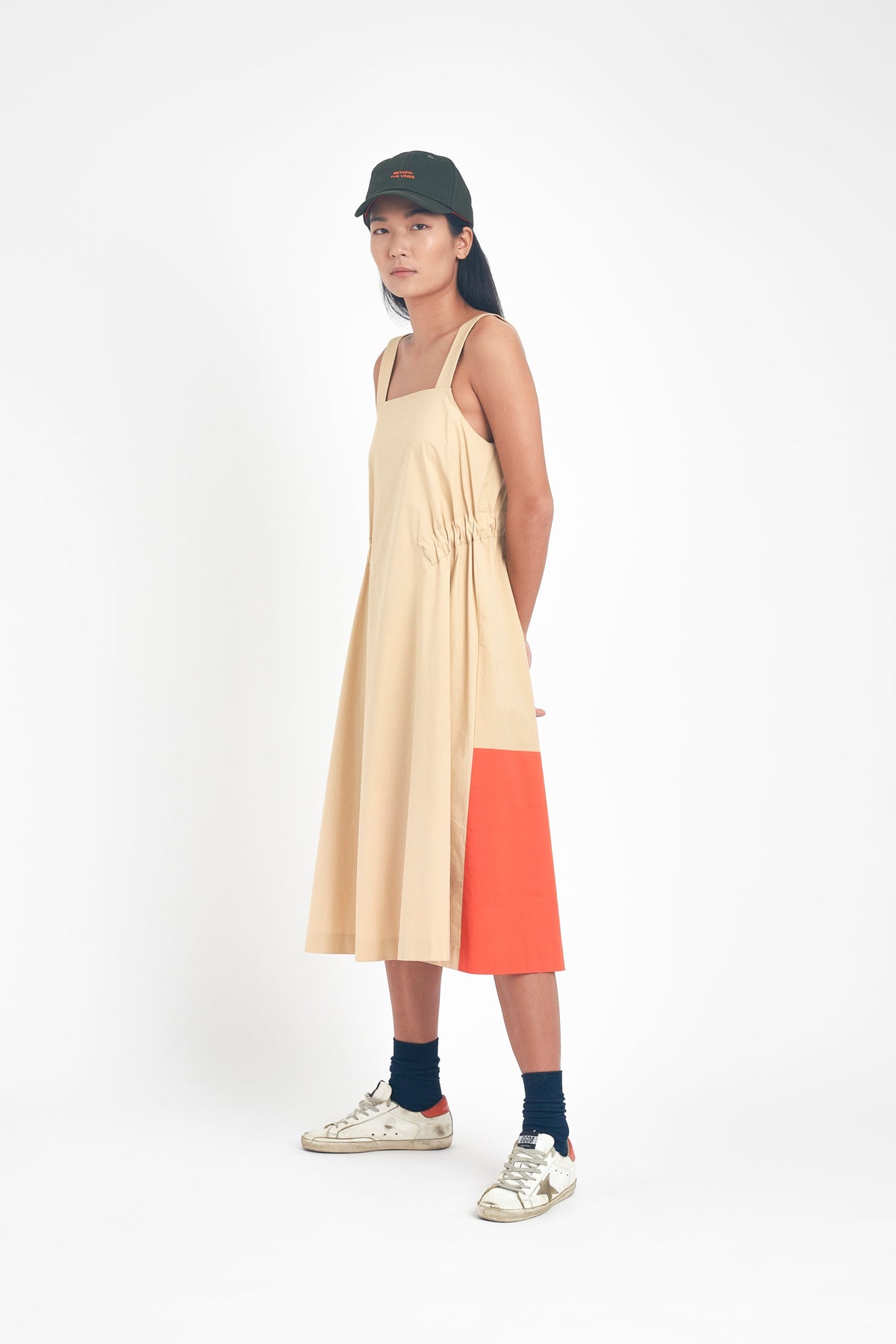 Khaki/Orange