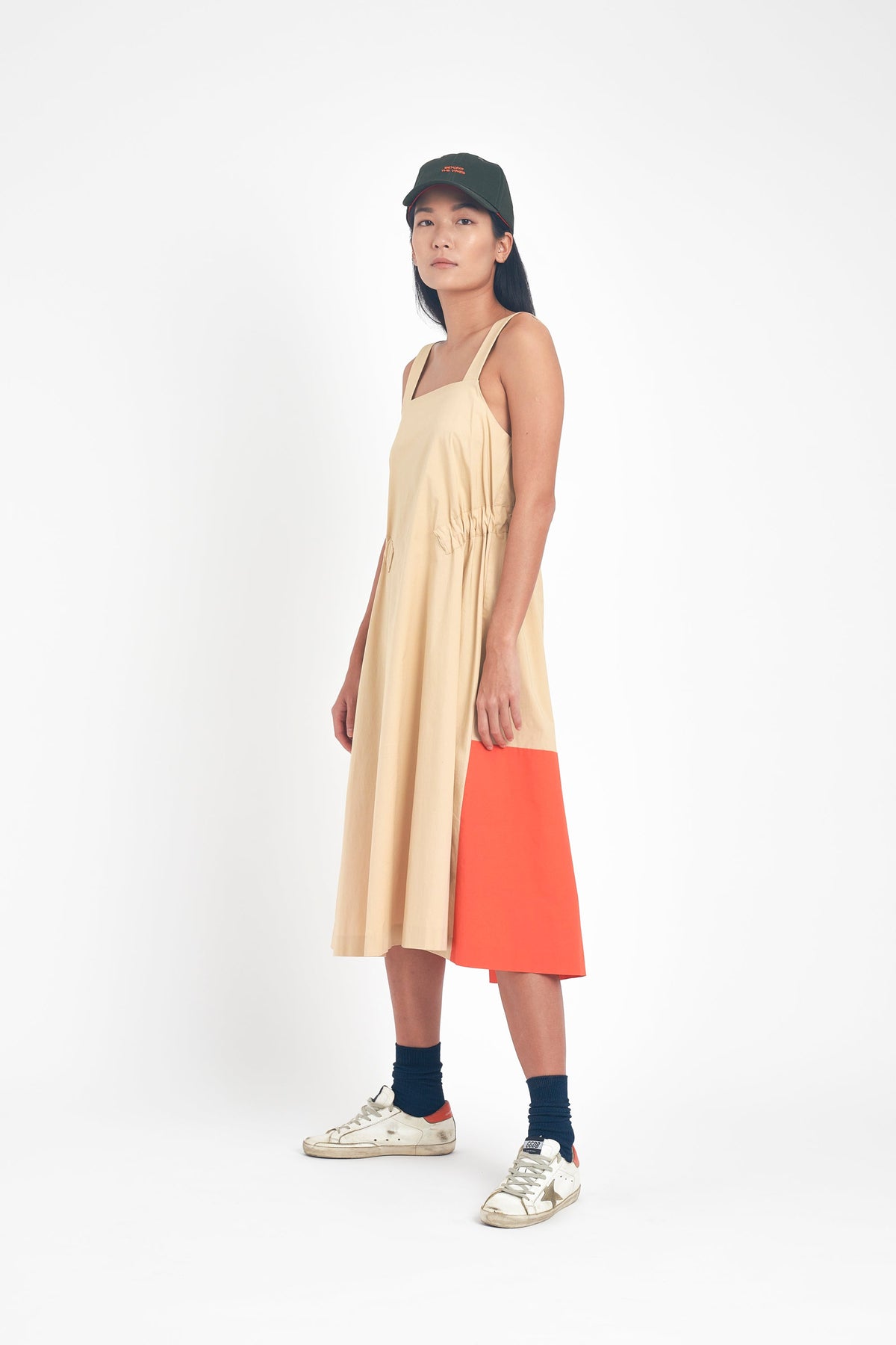 Khaki/Orange