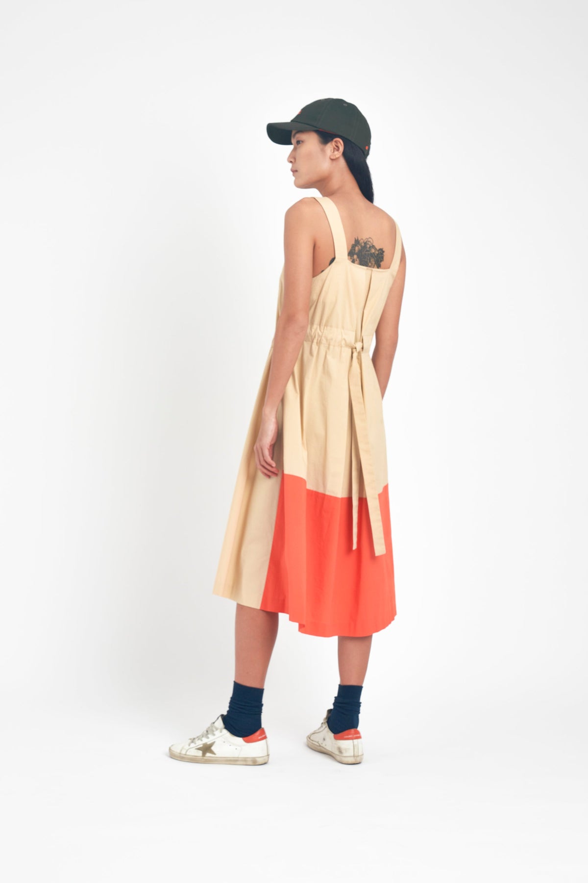 Khaki/Orange
