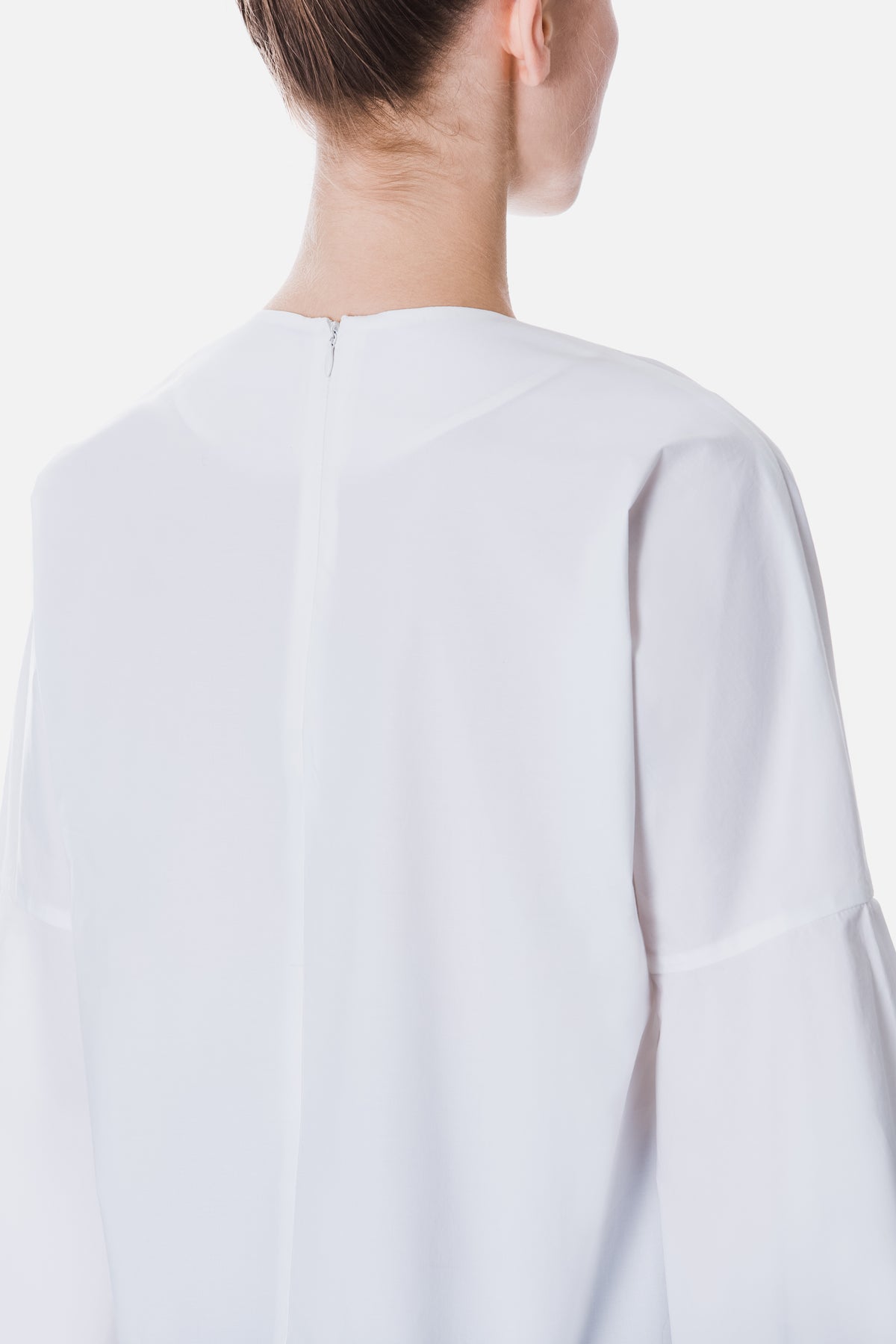 BLOUSE WITH FLARED SLEEVES